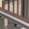 Gardenised Outdoor Plastic Repellent Wall Defender Fence Spikes for Birds, 10 Pack Brown QI004402 - alternate 2